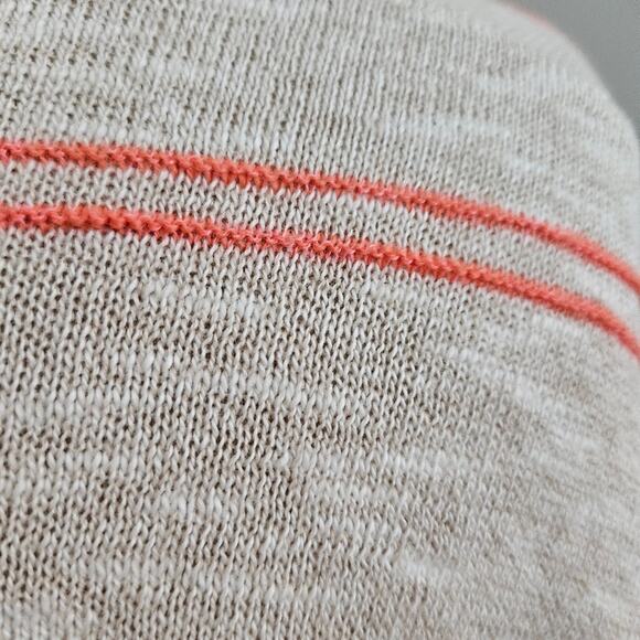 Madewell Bradley Cardigan Sweater Neon Textured Stripes Pocket Large Long Sleeve - Picture 11 of 16